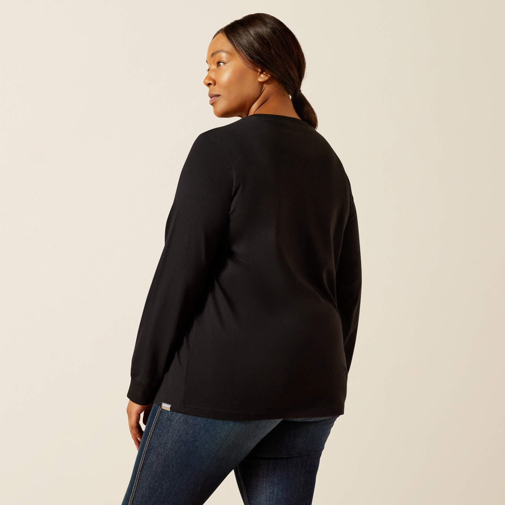 Rebar Cotton Strong Logo T-Shirt - Women