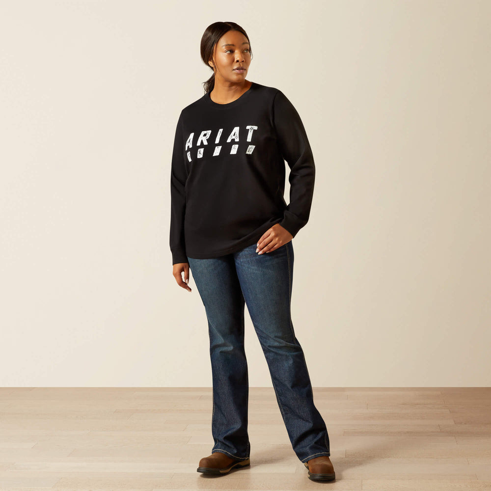 Rebar Cotton Strong Logo T-Shirt - Women