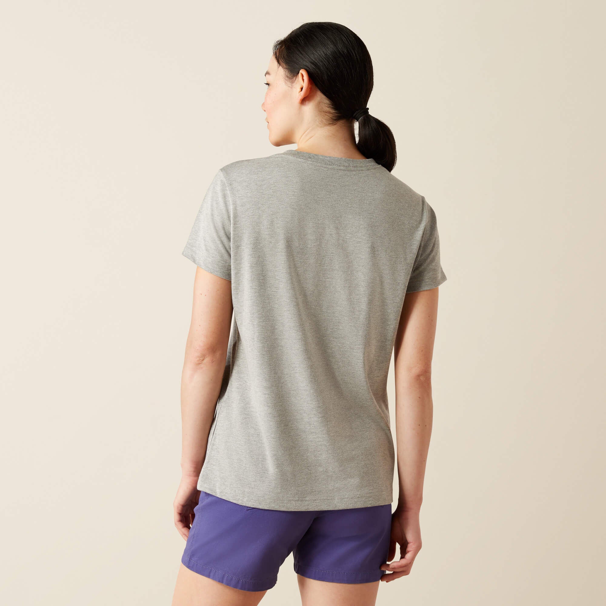 Rebar Cotton Strong Standard V-Neck T-Shirt - Women