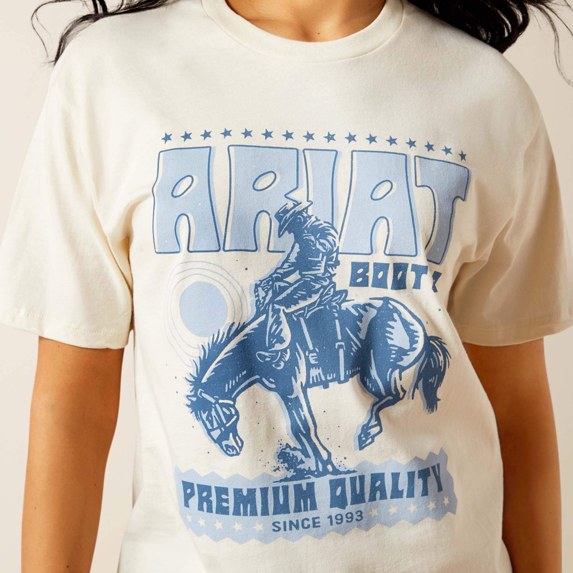 Ariat Retro Block Poster T-Shirt - Women