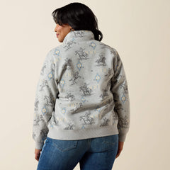 Sapphire 1/2 Zip Sweatshirt - Women
