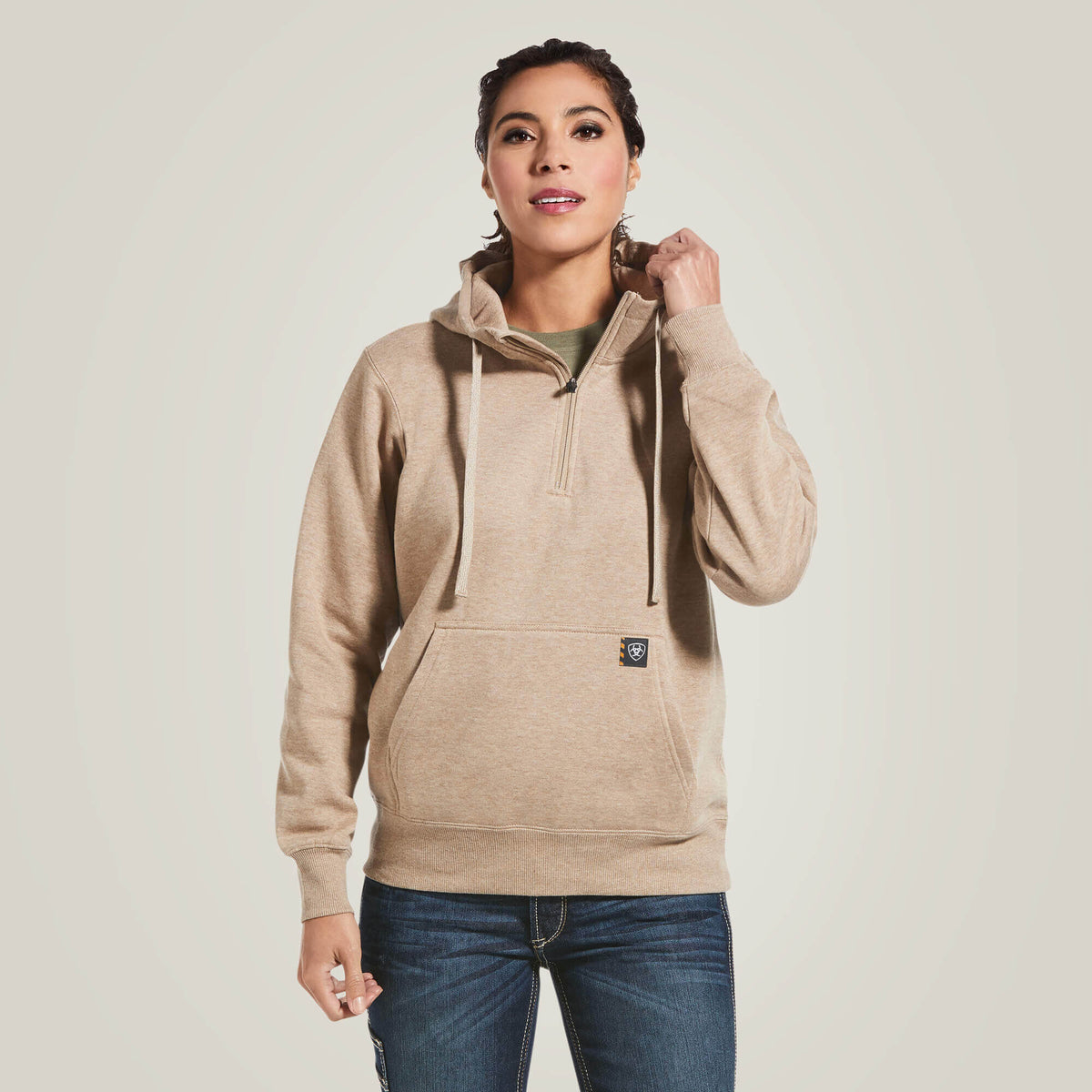 Rebar Skill Set 1/2 Zip Hoodie - Women