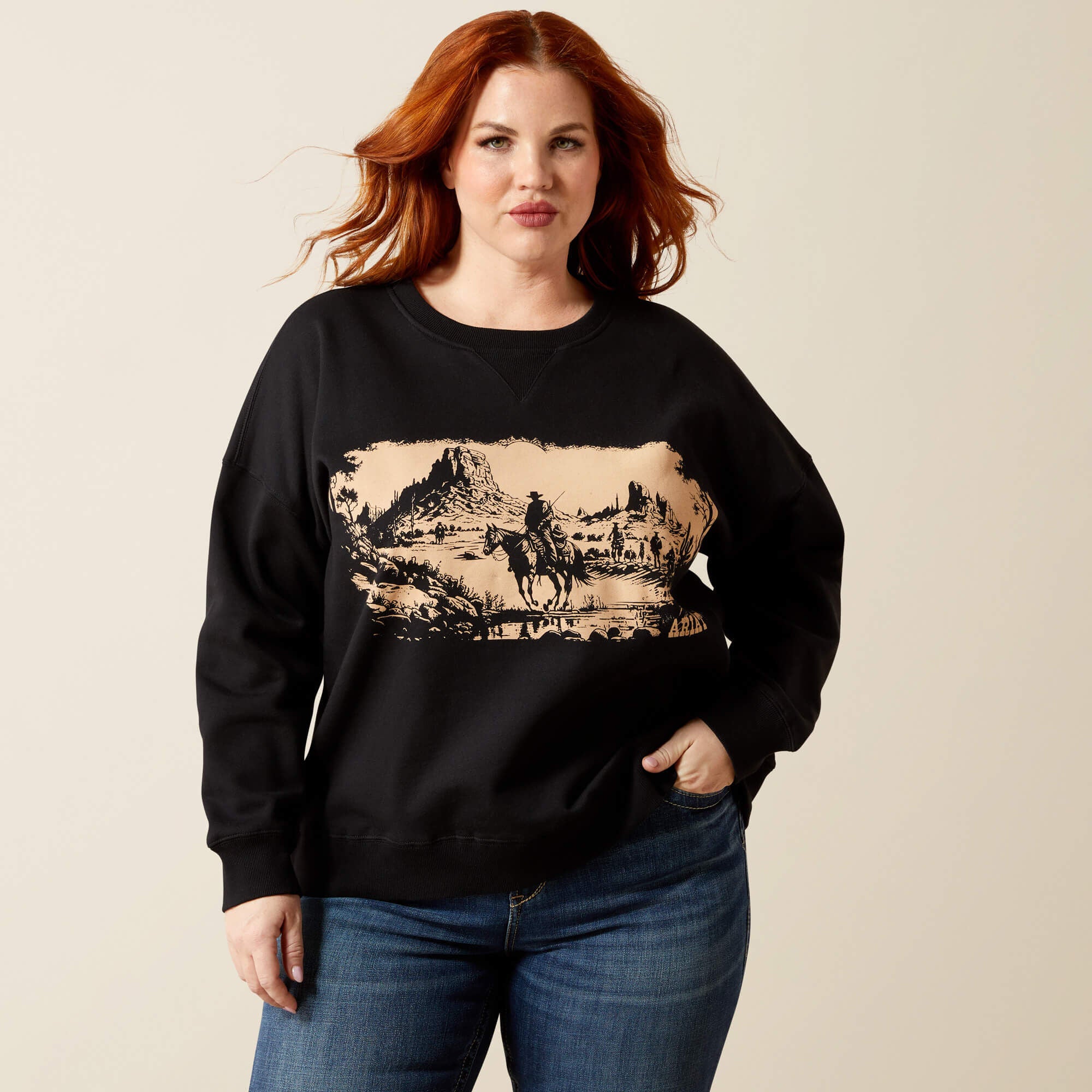 Outlaw Oversized Sweatshirt - Women