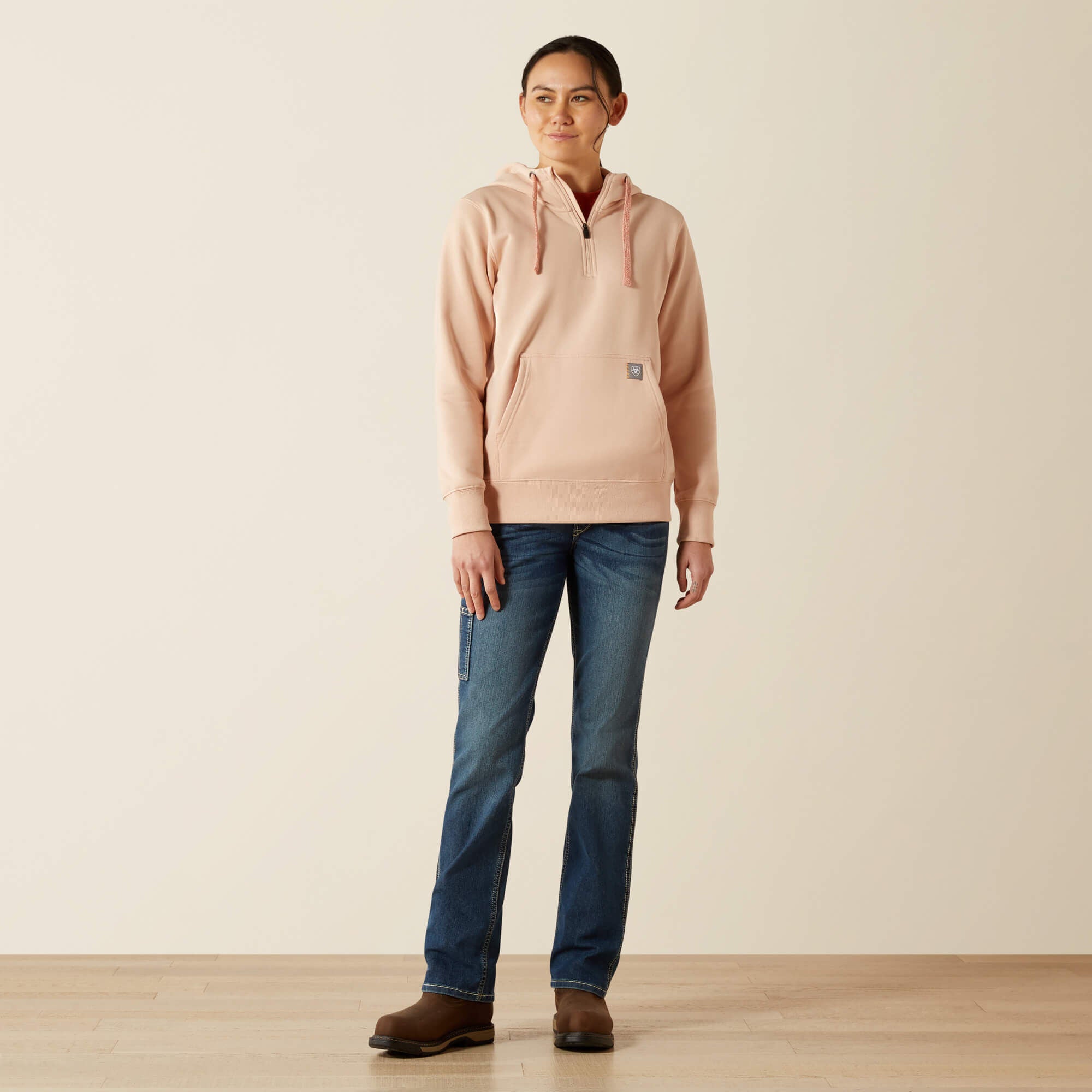 Rebar Skill Set 1/2 Zip Hoodie - Women