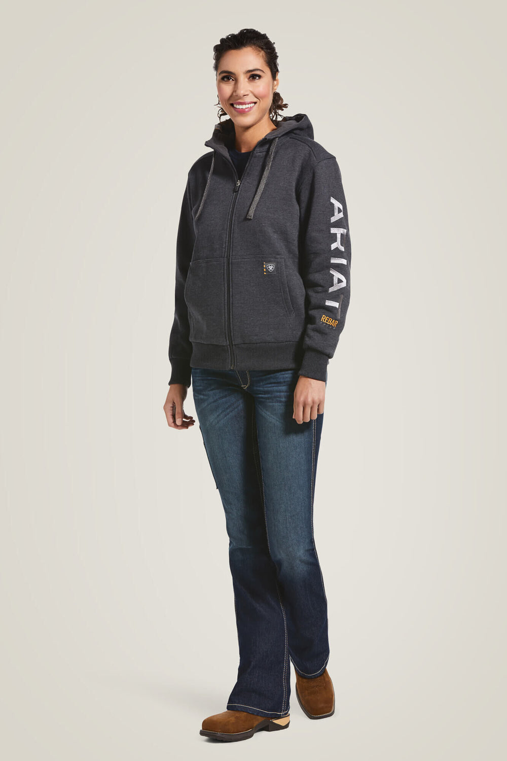 Rebar All-Weather Full Zip Hoodie - Women