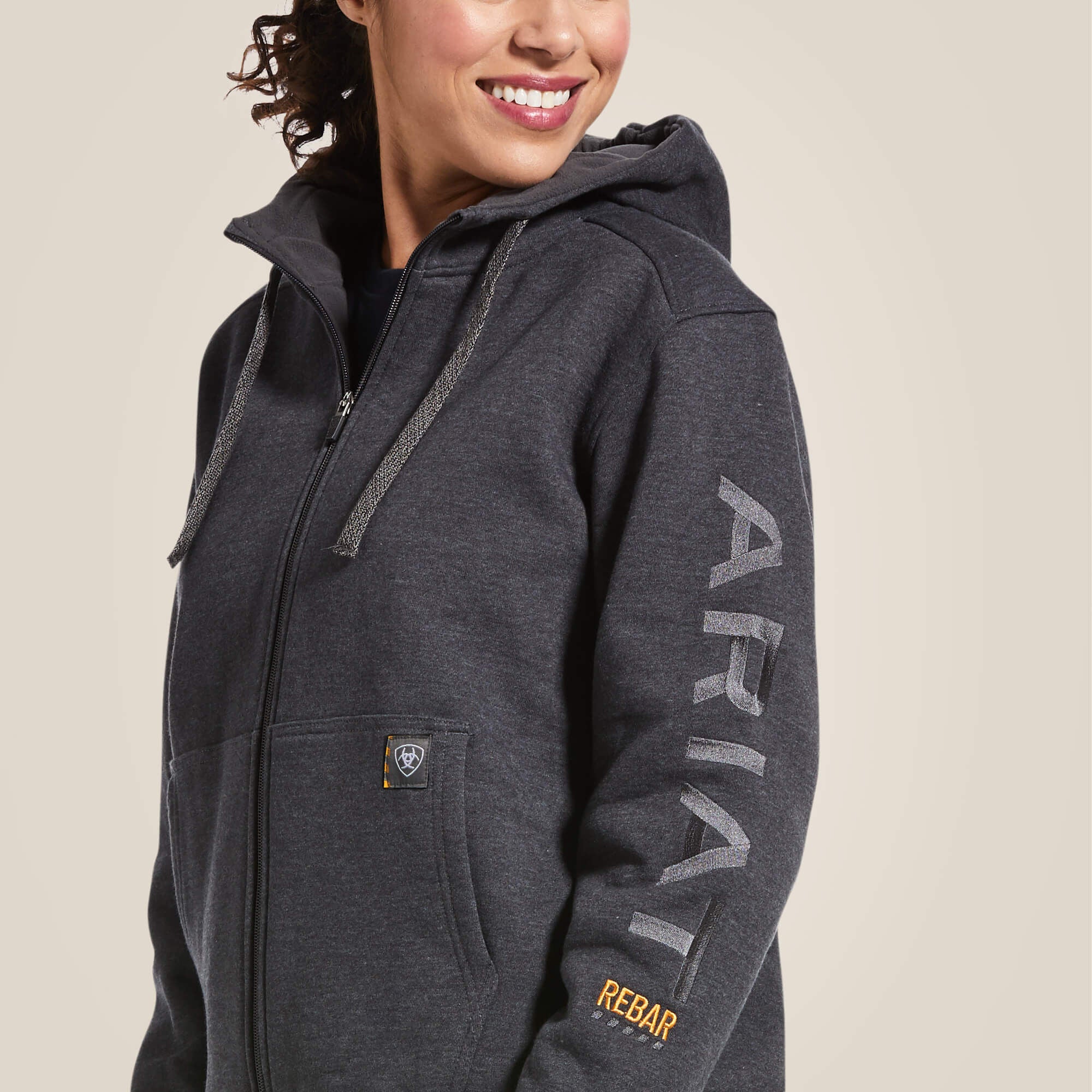 Rebar All-Weather Full Zip Hoodie - Women