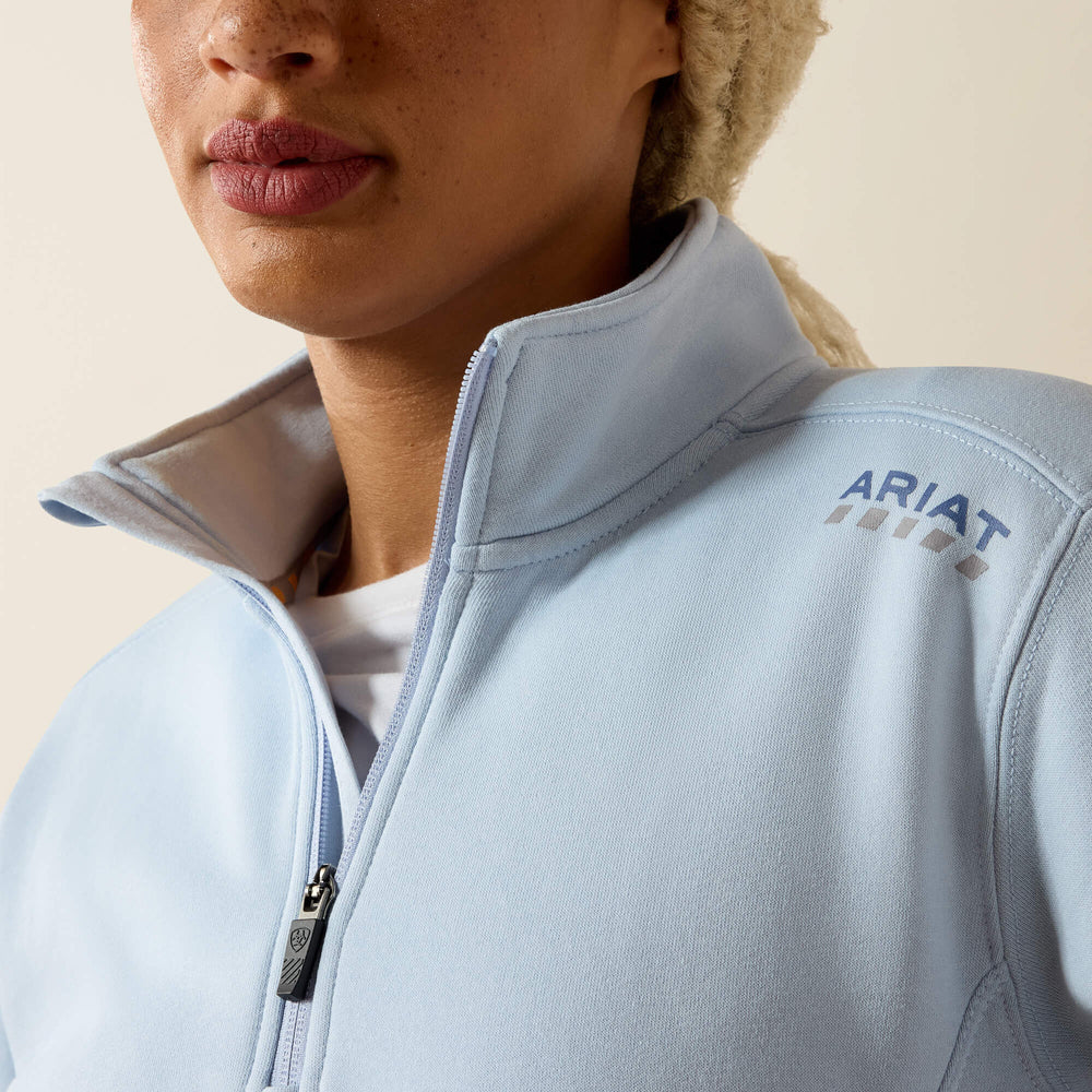 Rebar Lightweight Mock 1/2 Zip Sweatshirt - Women