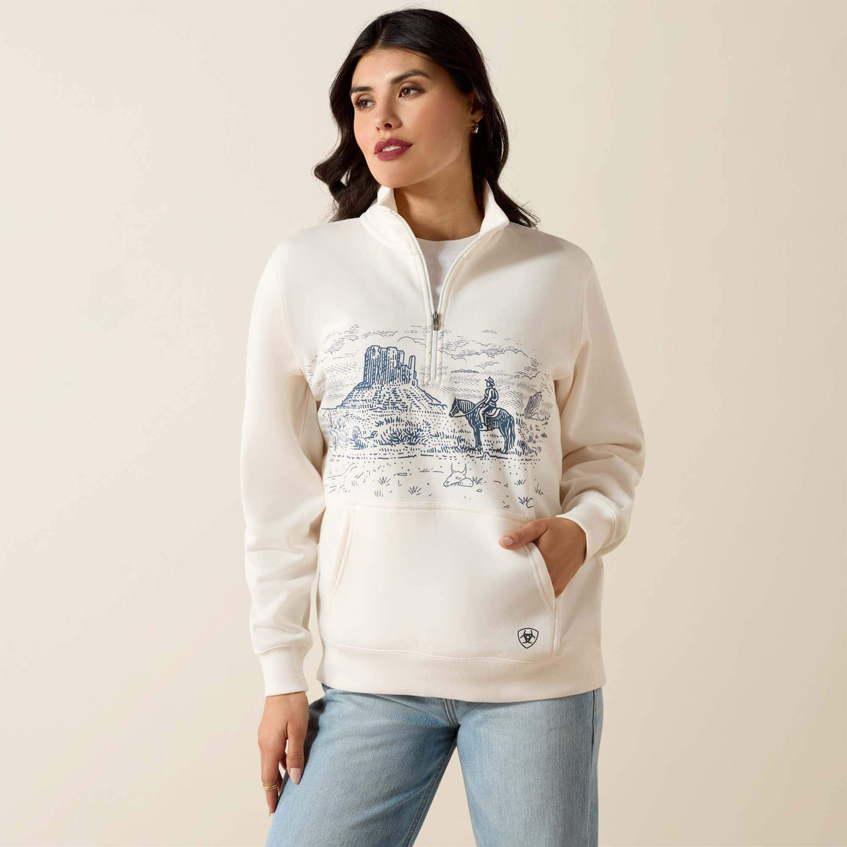 Traveler 1/2 Zip Sweatshirt - Women