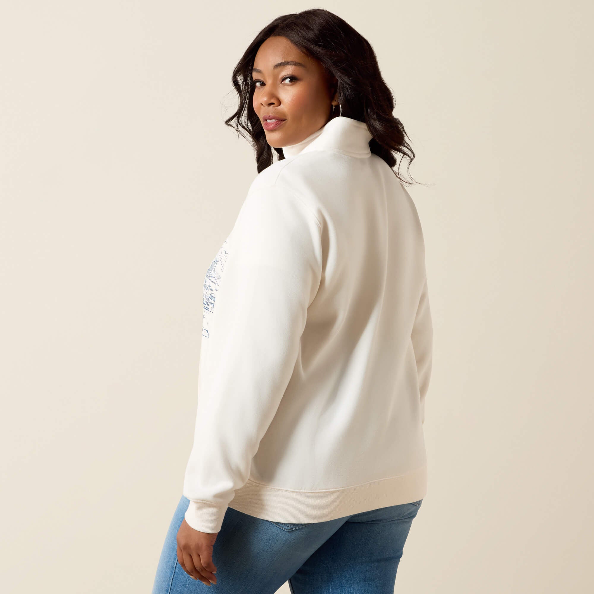 Traveler 1/2 Zip Sweatshirt - Women