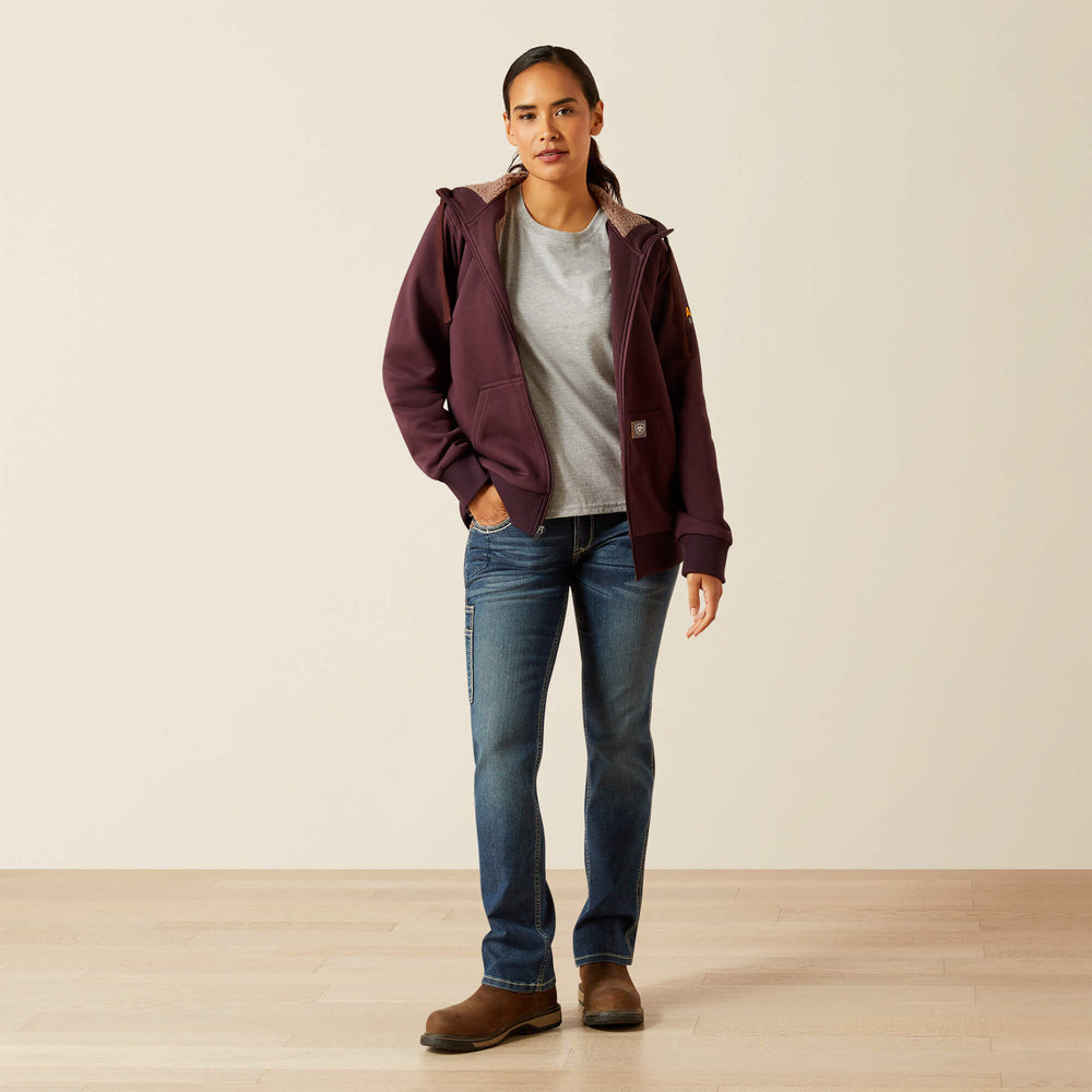 Rebar All-Weather Sherpa Full Zip Hoodie - Women