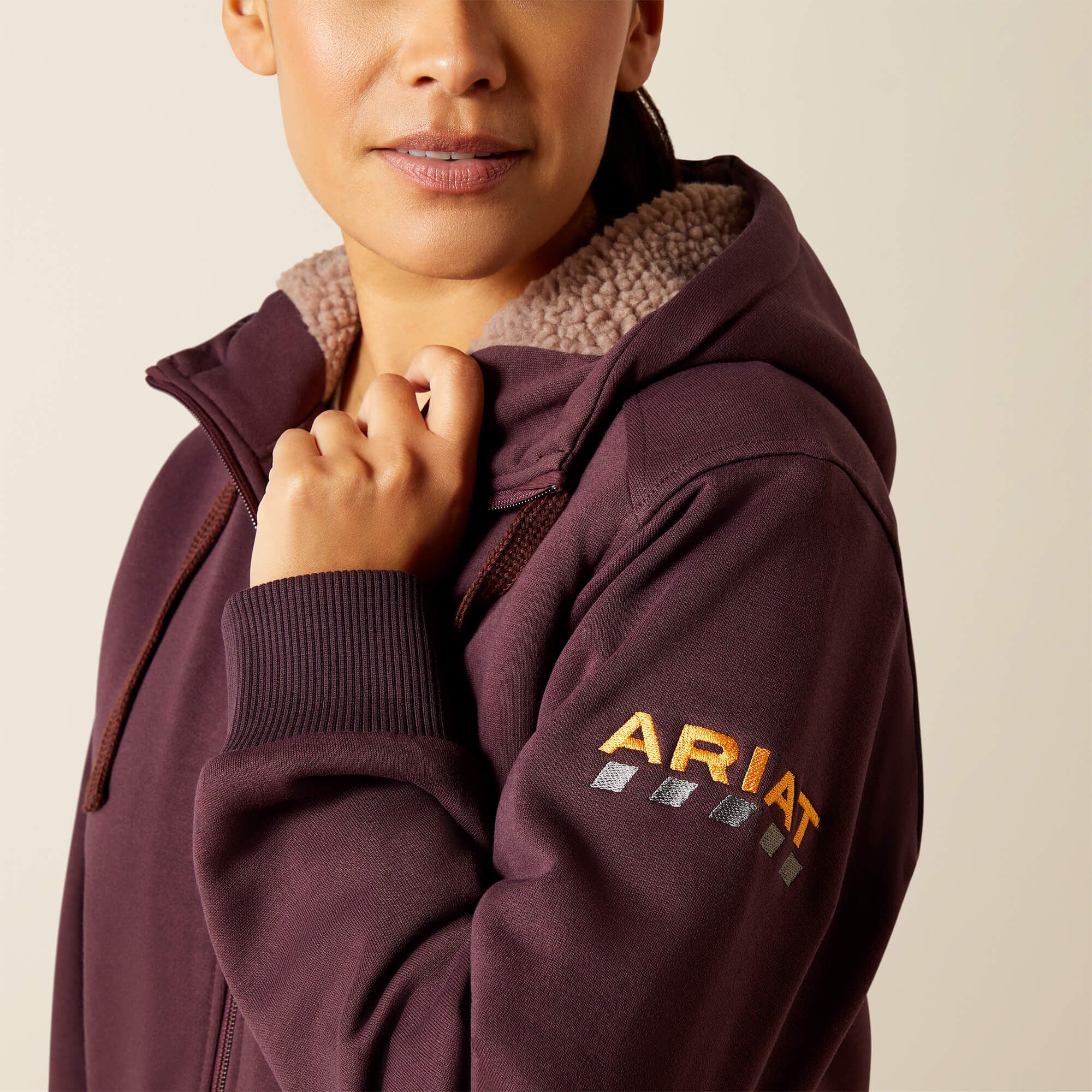 Rebar All-Weather Sherpa Full Zip Hoodie - Women