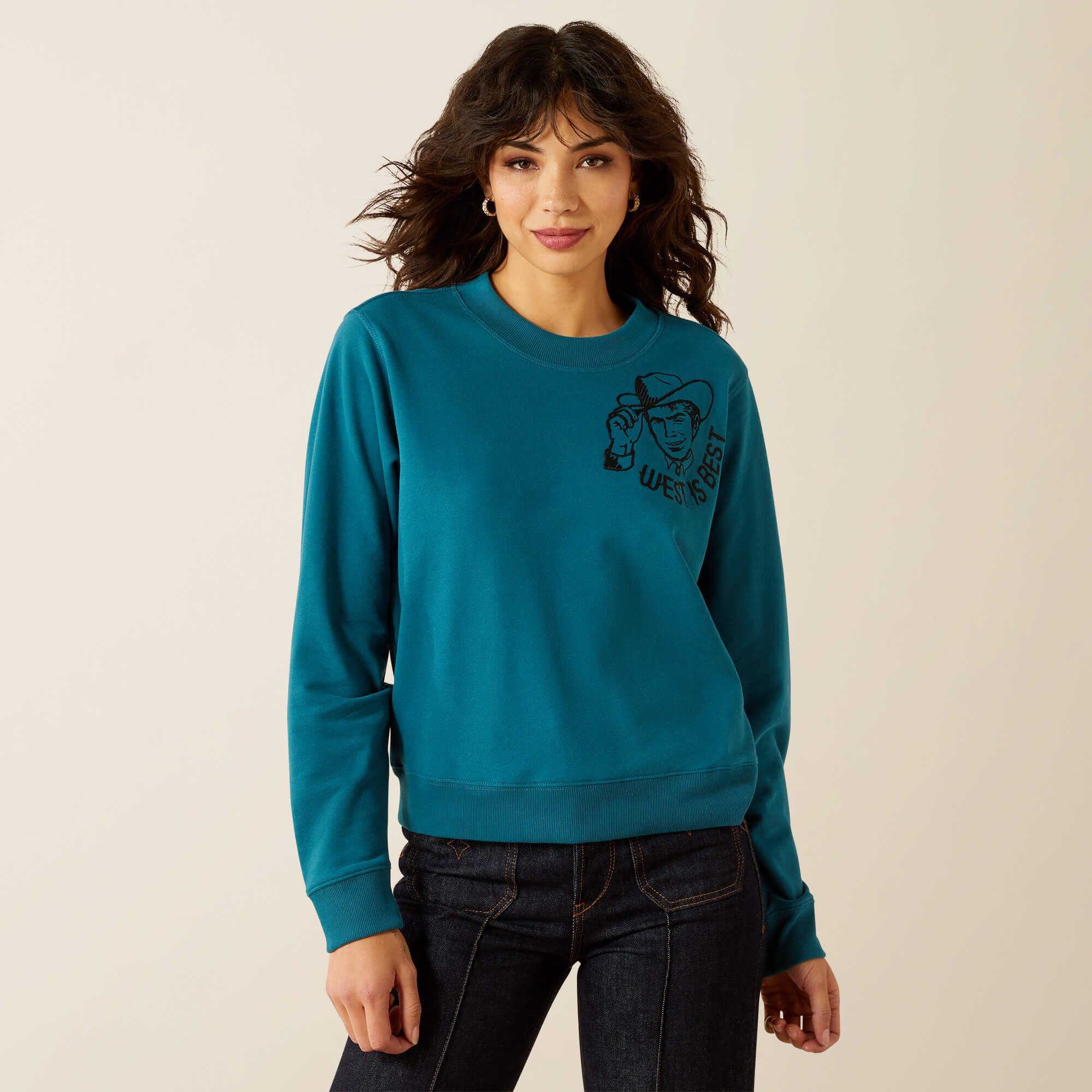 Essential Sendero West is Best Sweatshirt - Women