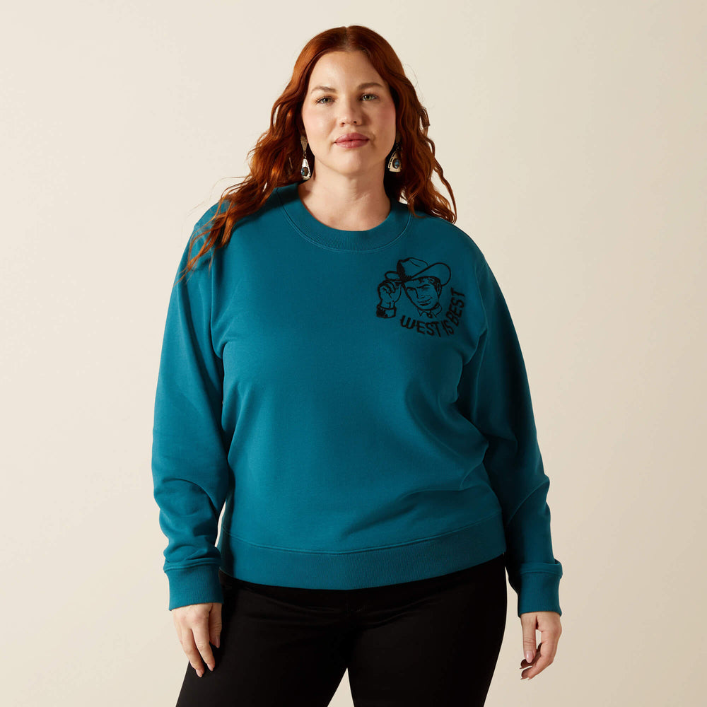 Essential Sendero West is Best Sweatshirt - Women