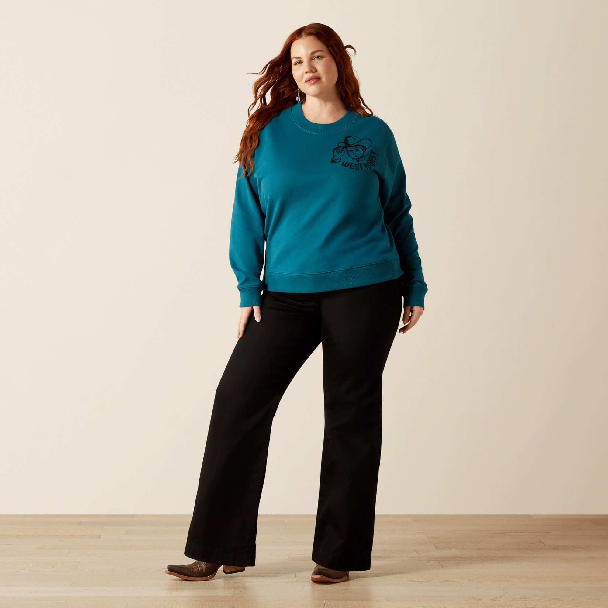 Essential Sendero West is Best Sweatshirt - Women