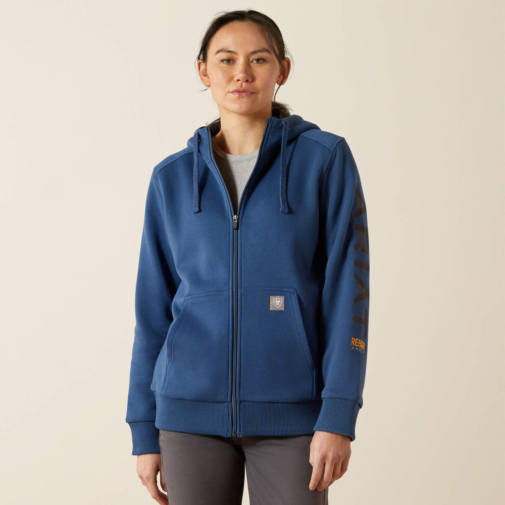 Rebar All-Weather Full Zip Hoodie - Women