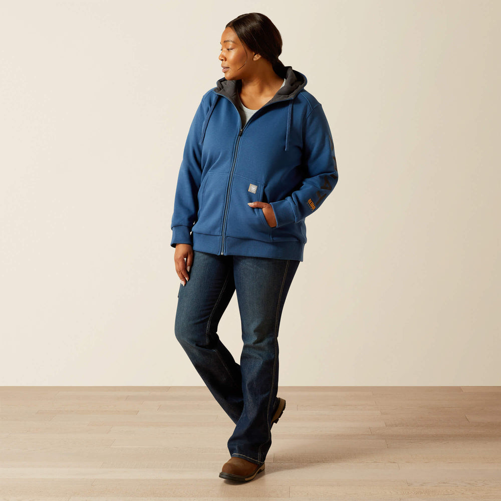Rebar All-Weather Full Zip Hoodie - Women