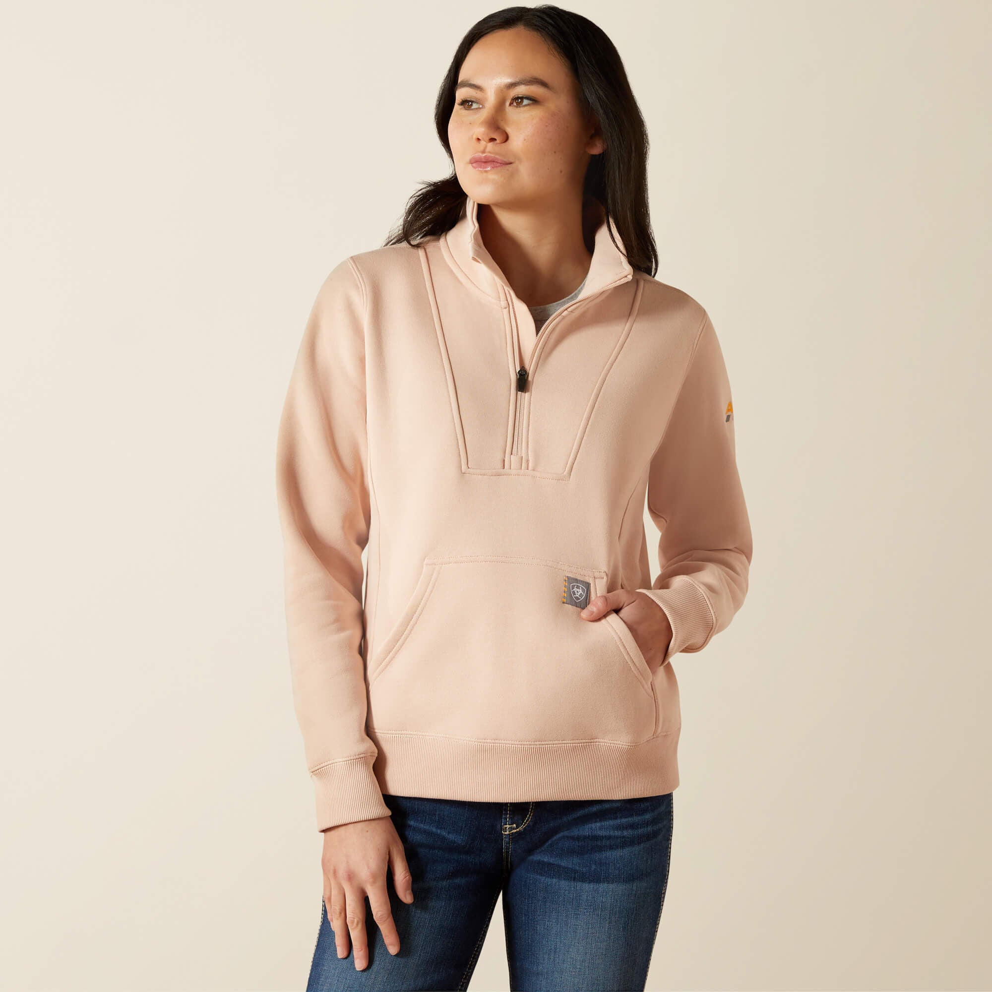 Rebar Traverse Funnel Neck Sweatshirt - Women