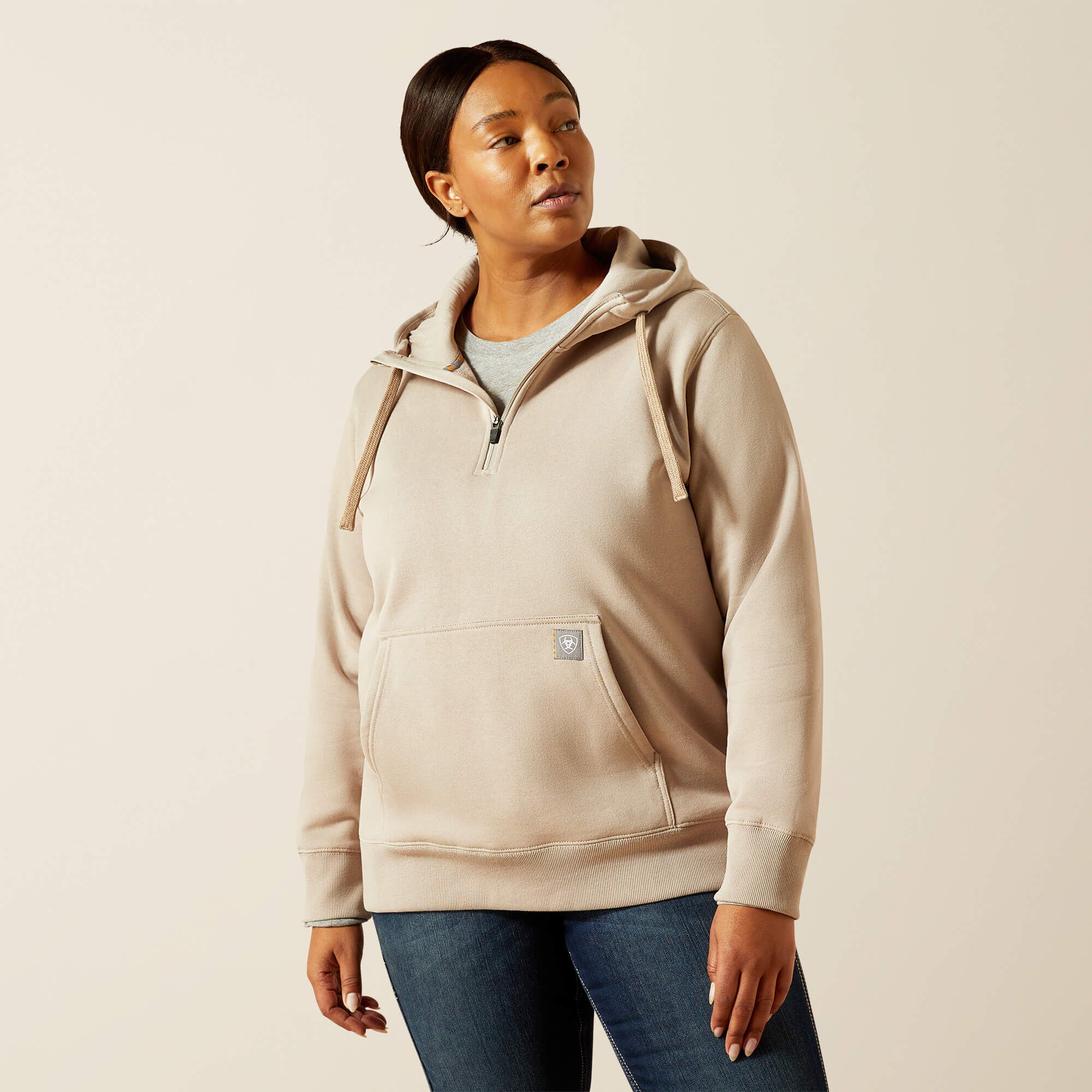 Rebar Skill Set 1/2 Zip Hoodie - Women