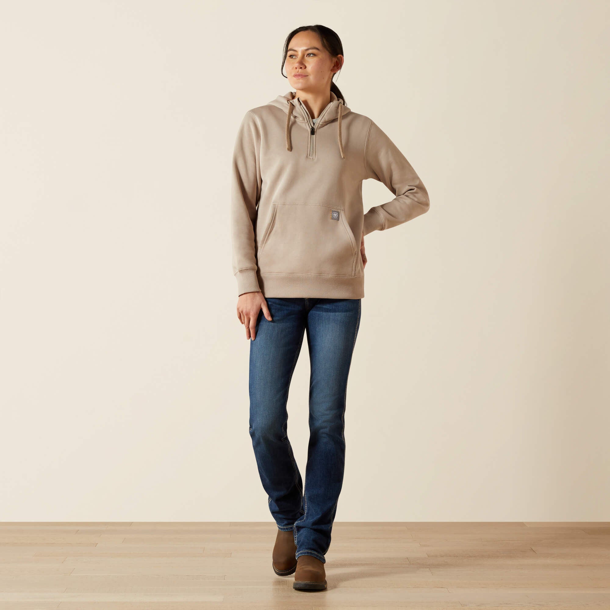 Rebar Skill Set 1/2 Zip Hoodie - Women