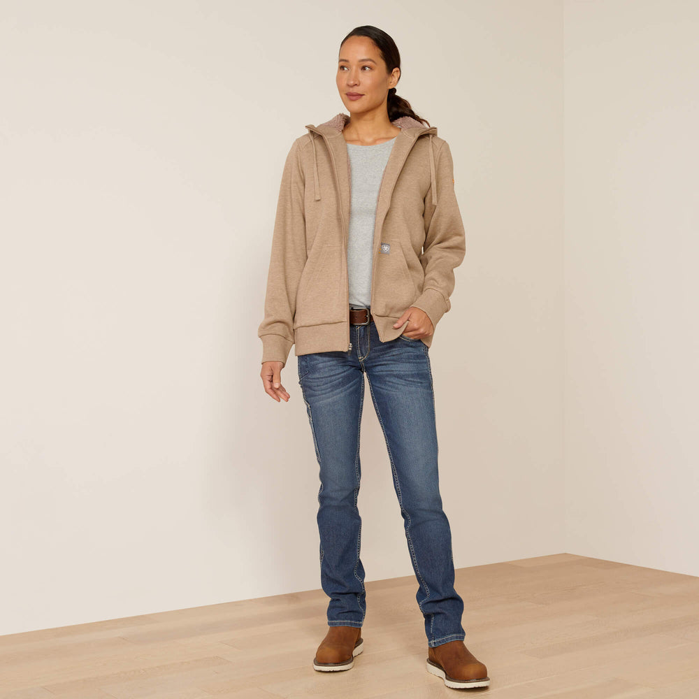 Rebar All-Weather Sherpa Full Zip Hoodie - Women