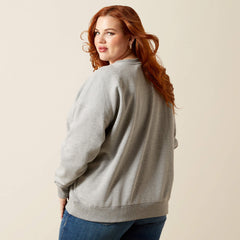 Scorpion Script Oversized Sweatshirt - Women