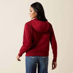 Stitched Full Zip Hoodie - Women