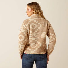 Berber Snap Front Sweatshirt - Women|Trends