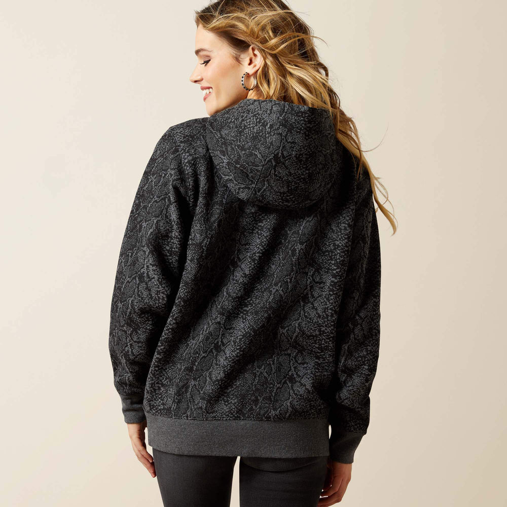 Snake Sheen Hoodie - Women|Trends