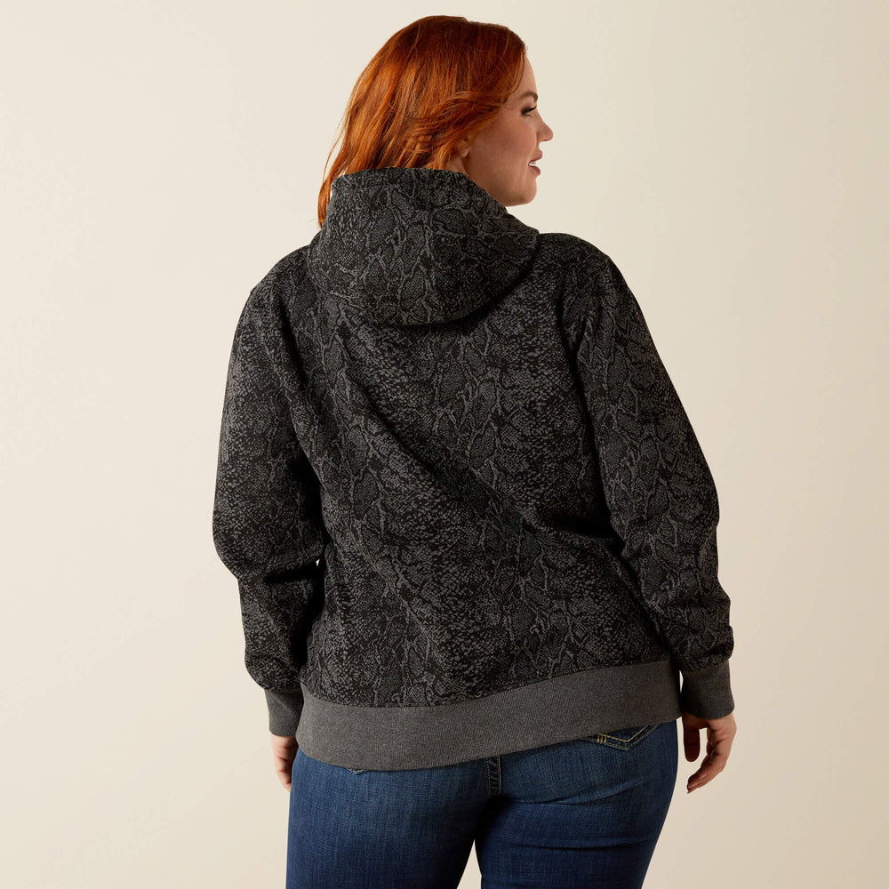 Snake Sheen Hoodie - Women|Trends