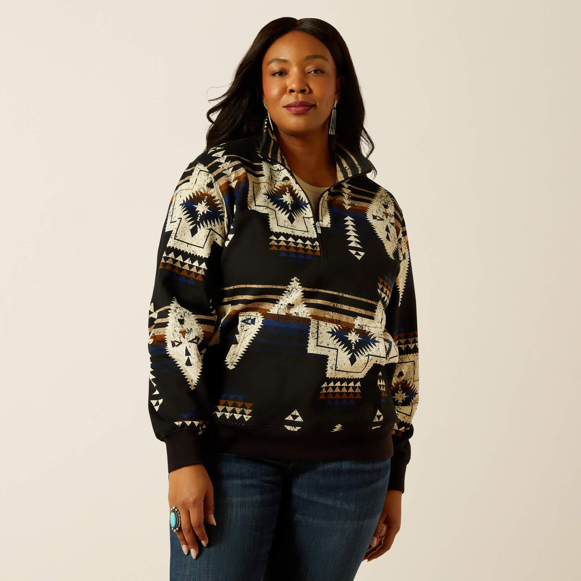 Sienna 1/2 Zip Sweatshirt - Women