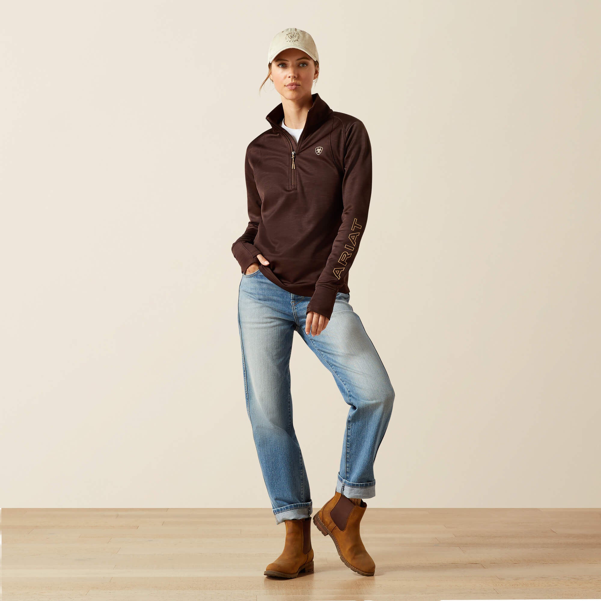 Team EQ 1/2 Zip Pullover - Women