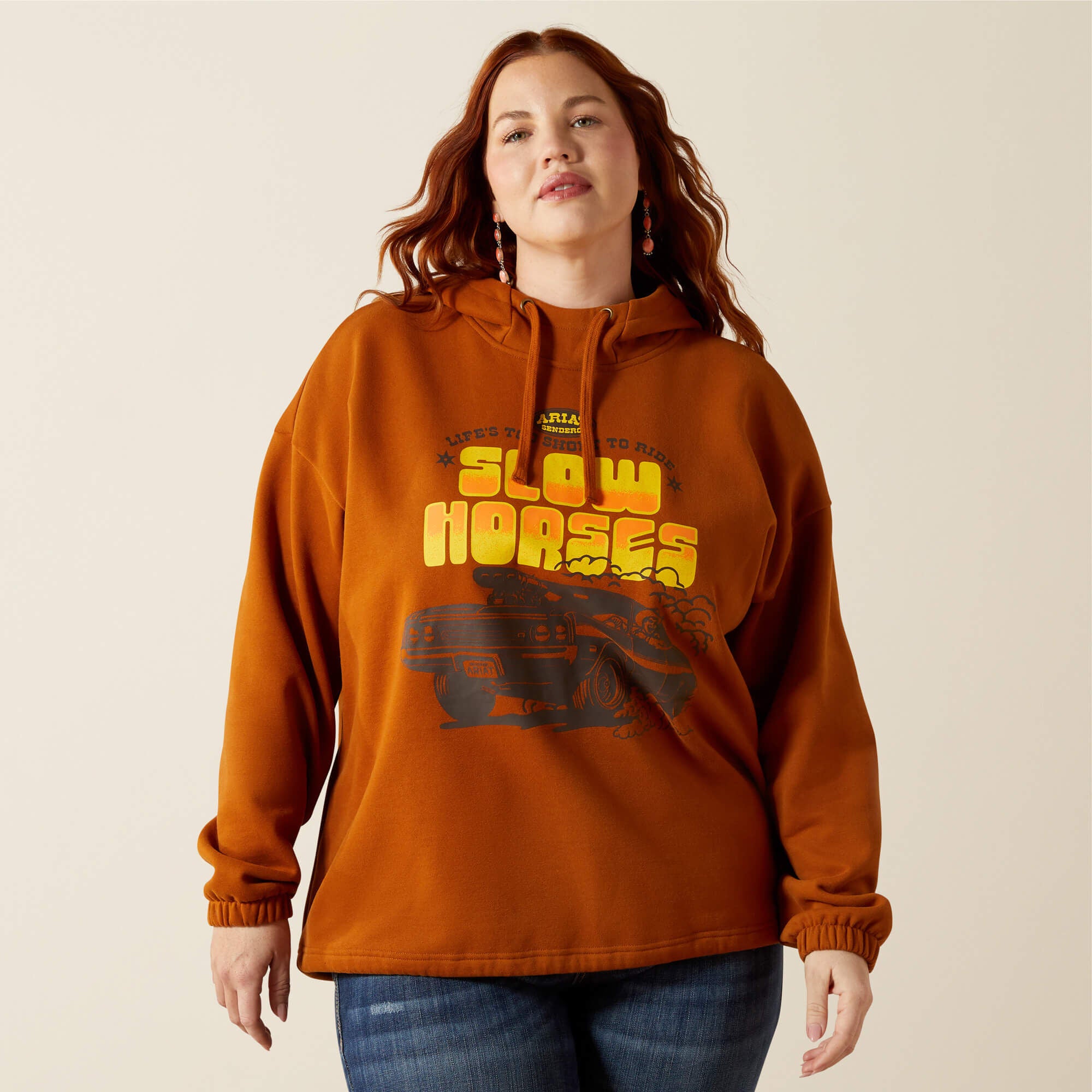 Essential Sendero Slow Horses Hoodie - Women|Trends