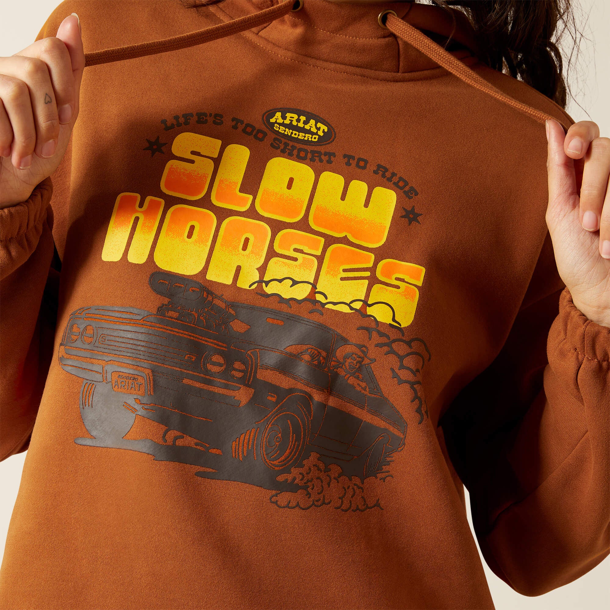 Essential Sendero Slow Horses Hoodie - Women|Trends