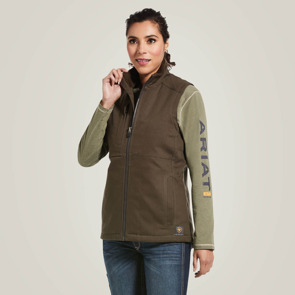 Rebar DuraCanvas Insulated Vest - Women