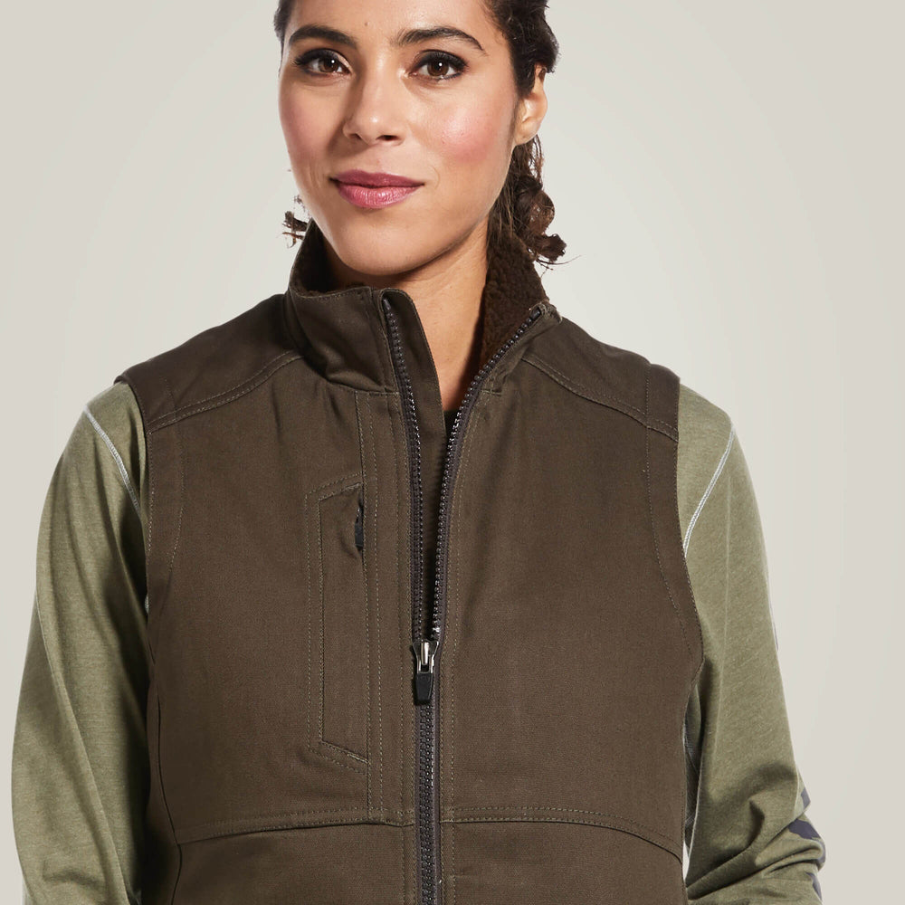 Rebar DuraCanvas Insulated Vest - Women