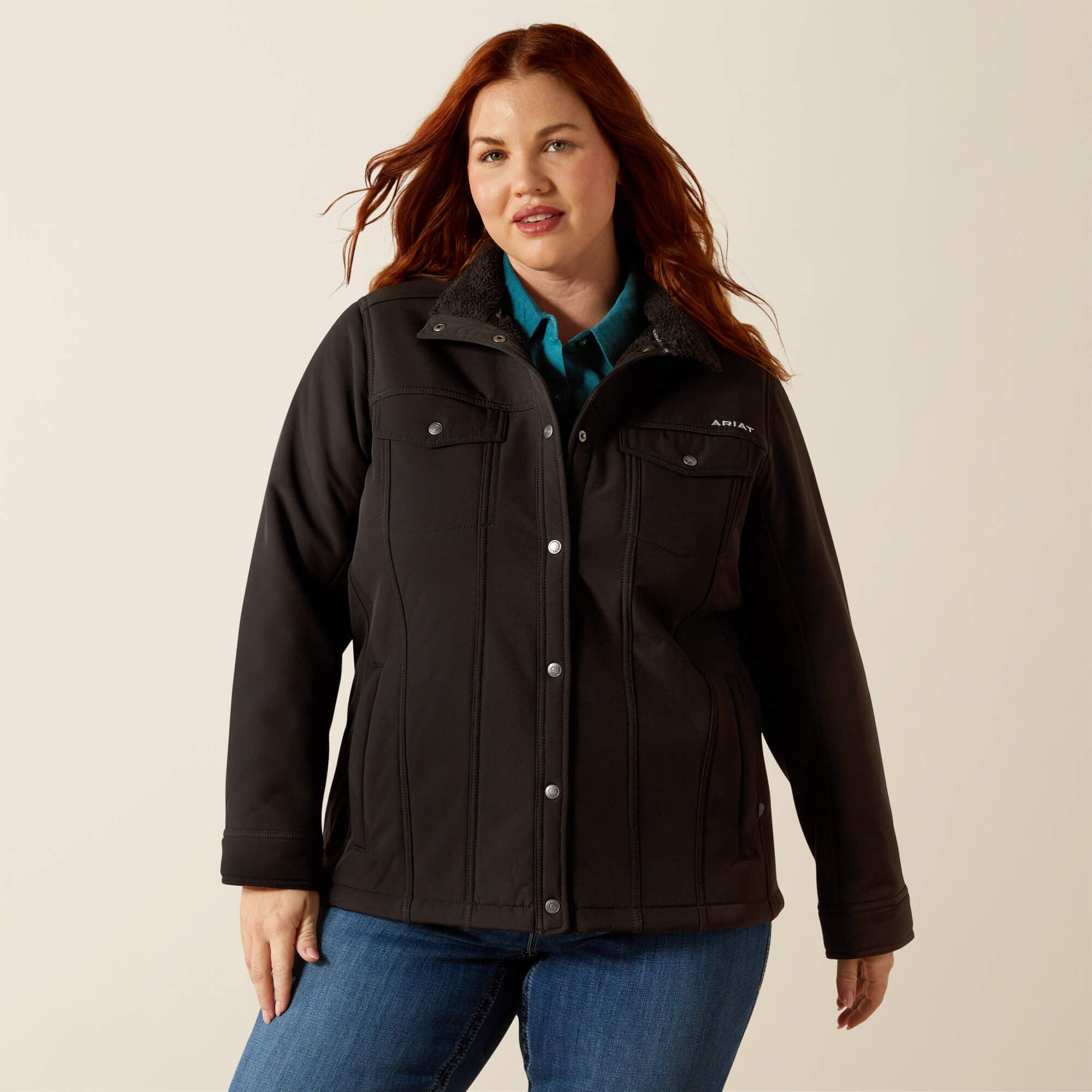 Berber Back Softshell Jacket - Women