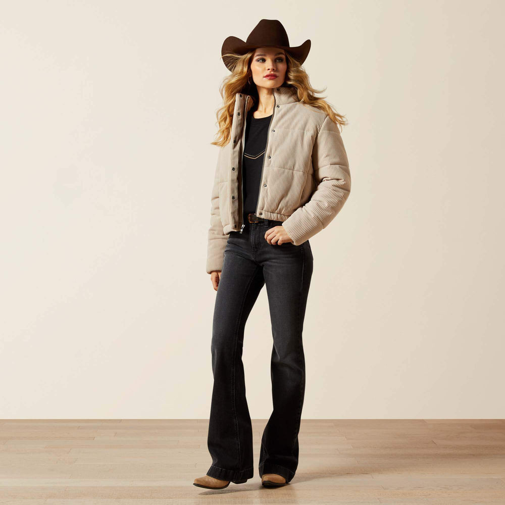 Swirls Puffer Jacket - Women|Trends