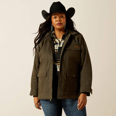 Western Canvas Chore Jacket - Women