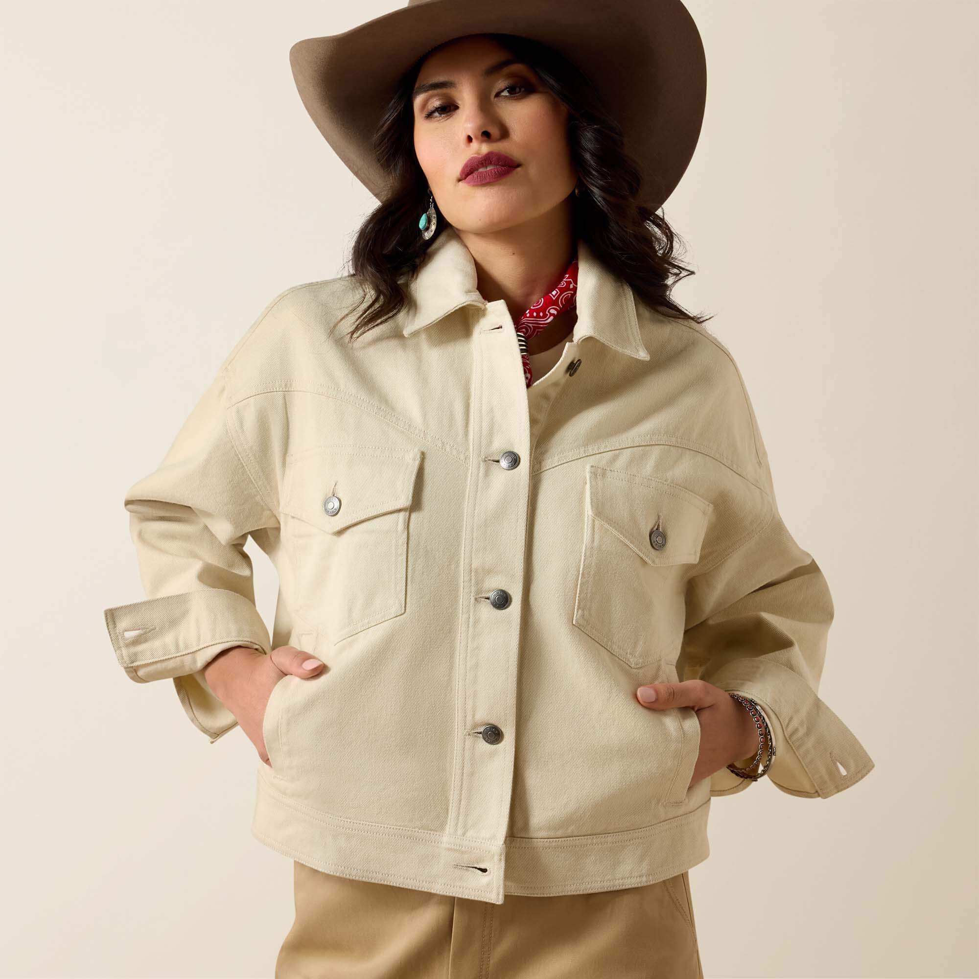 Solar Cotton Twill Jacket - Women