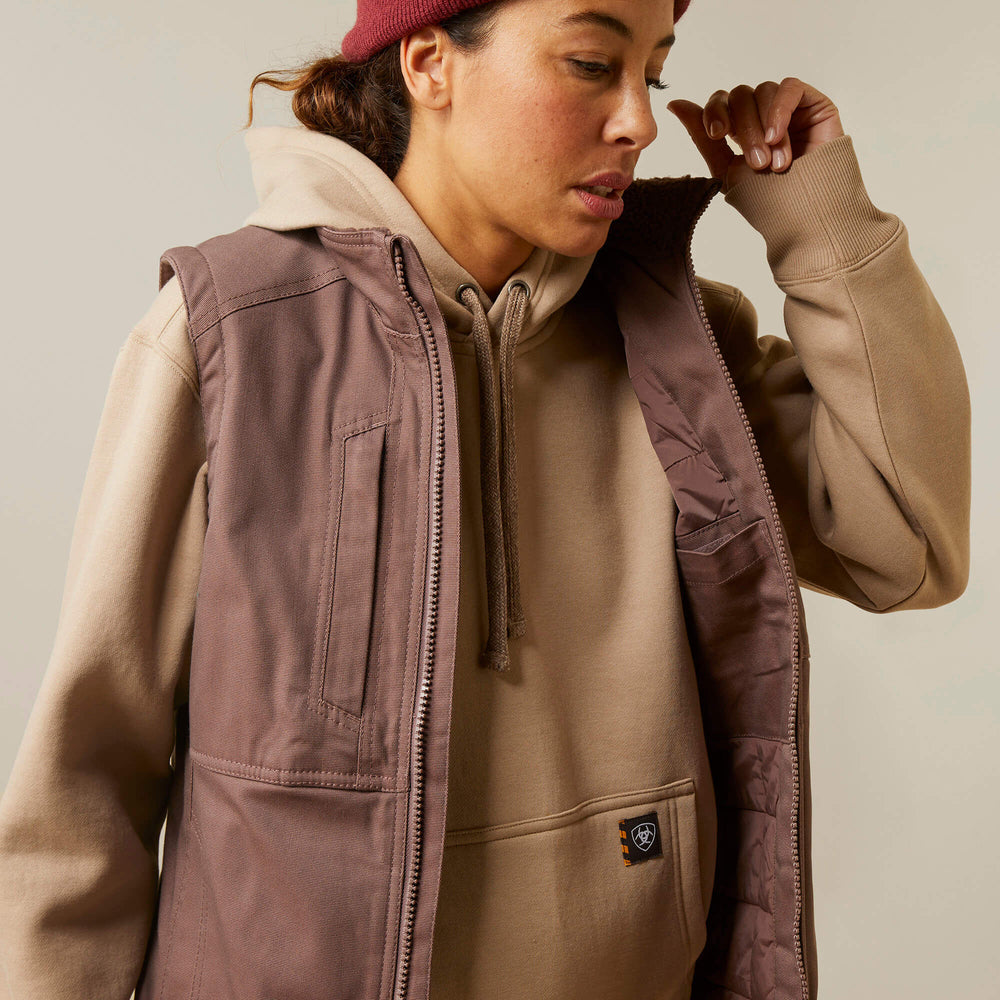 Rebar DuraCanvas Insulated Vest - Women