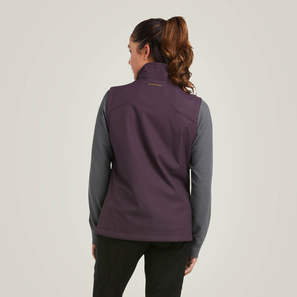Rebar Stretch Canvas Softshell Vest - Women