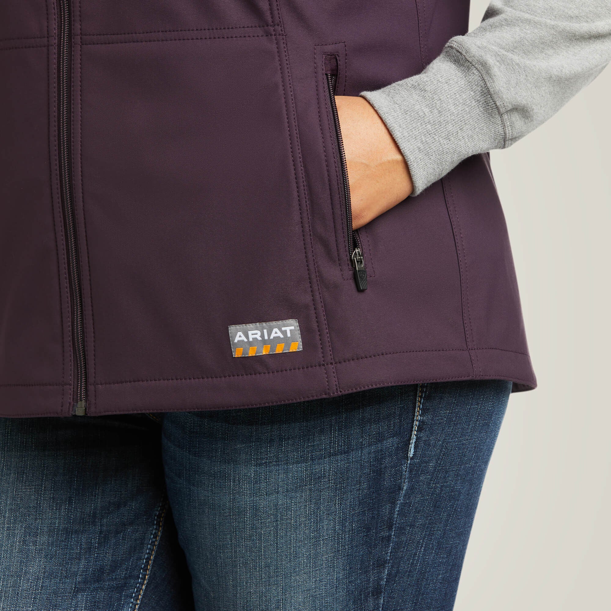 Rebar Stretch Canvas Softshell Vest - Women