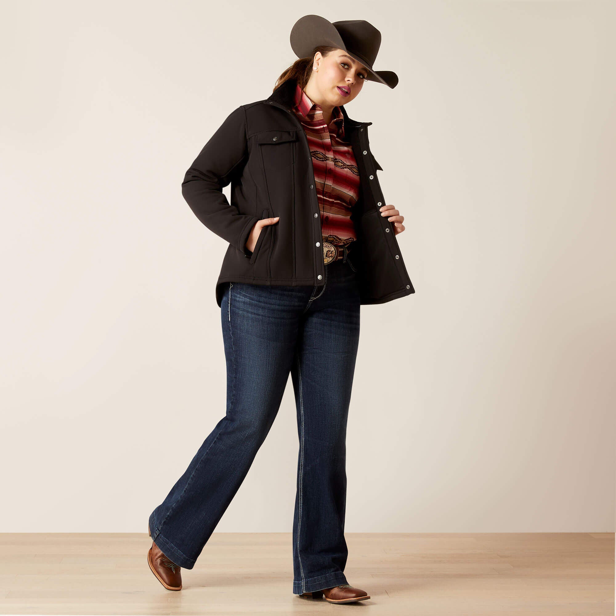 Berber Back Softshell Jacket - Women