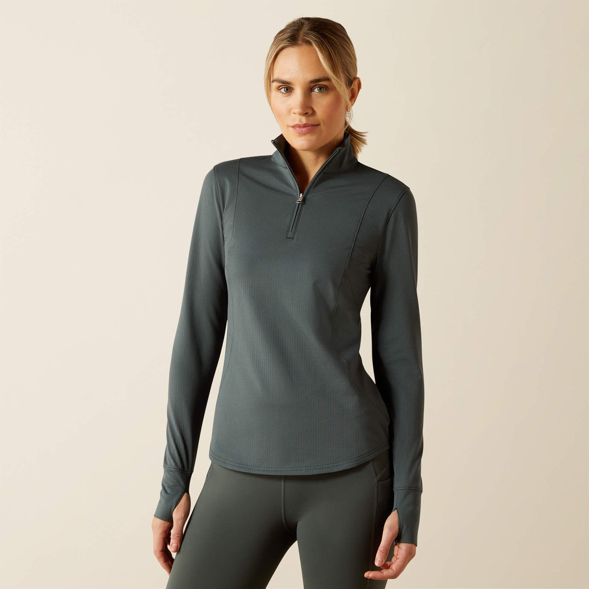 Gridwork 2.0 1/4 Zip Baselayer - Women