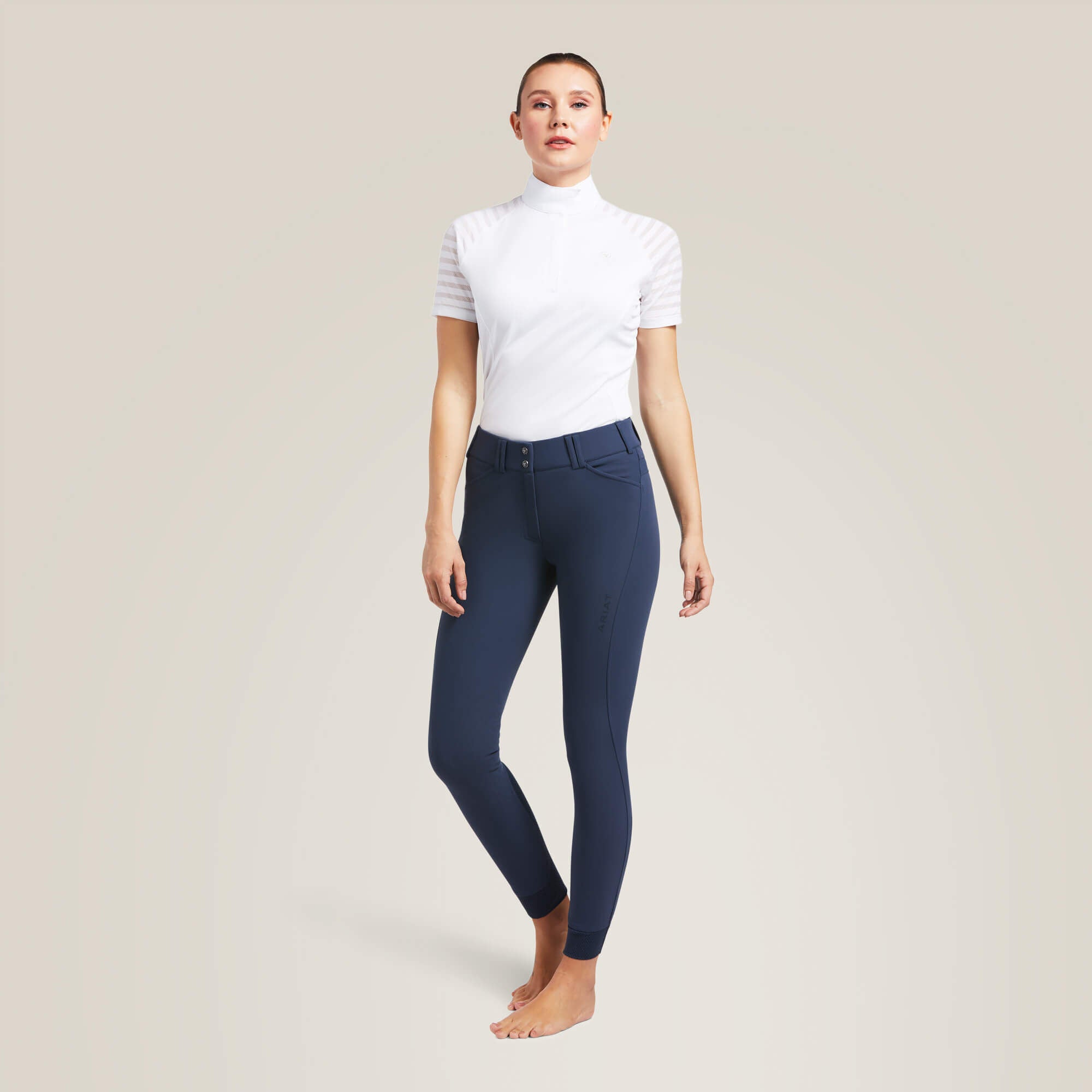 Tri Factor Grip Knee Patch Breech - Women