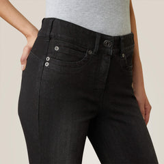 Halo B Denim Knee Patch Breech - Women