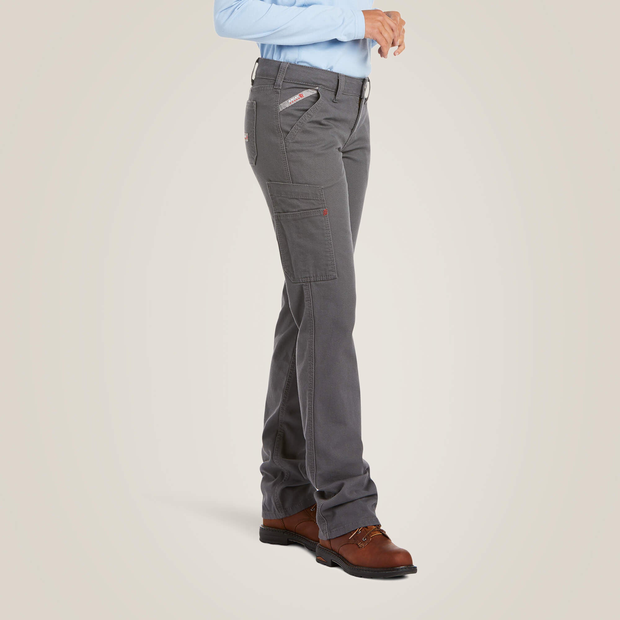 FR Stretch DuraLight Canvas Stackable Straight Leg Pant - Women