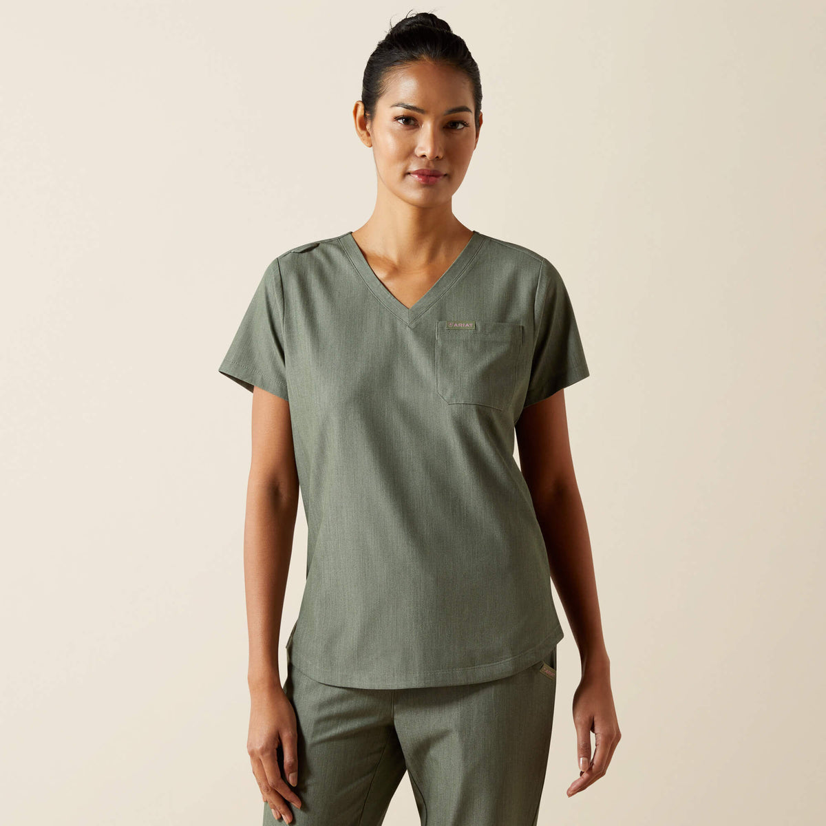 Beth Basic Scrub Top - Women