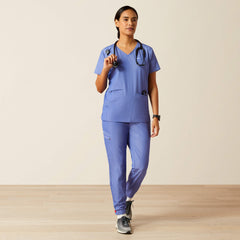Clara 6 Pocket Scrub Top - Women