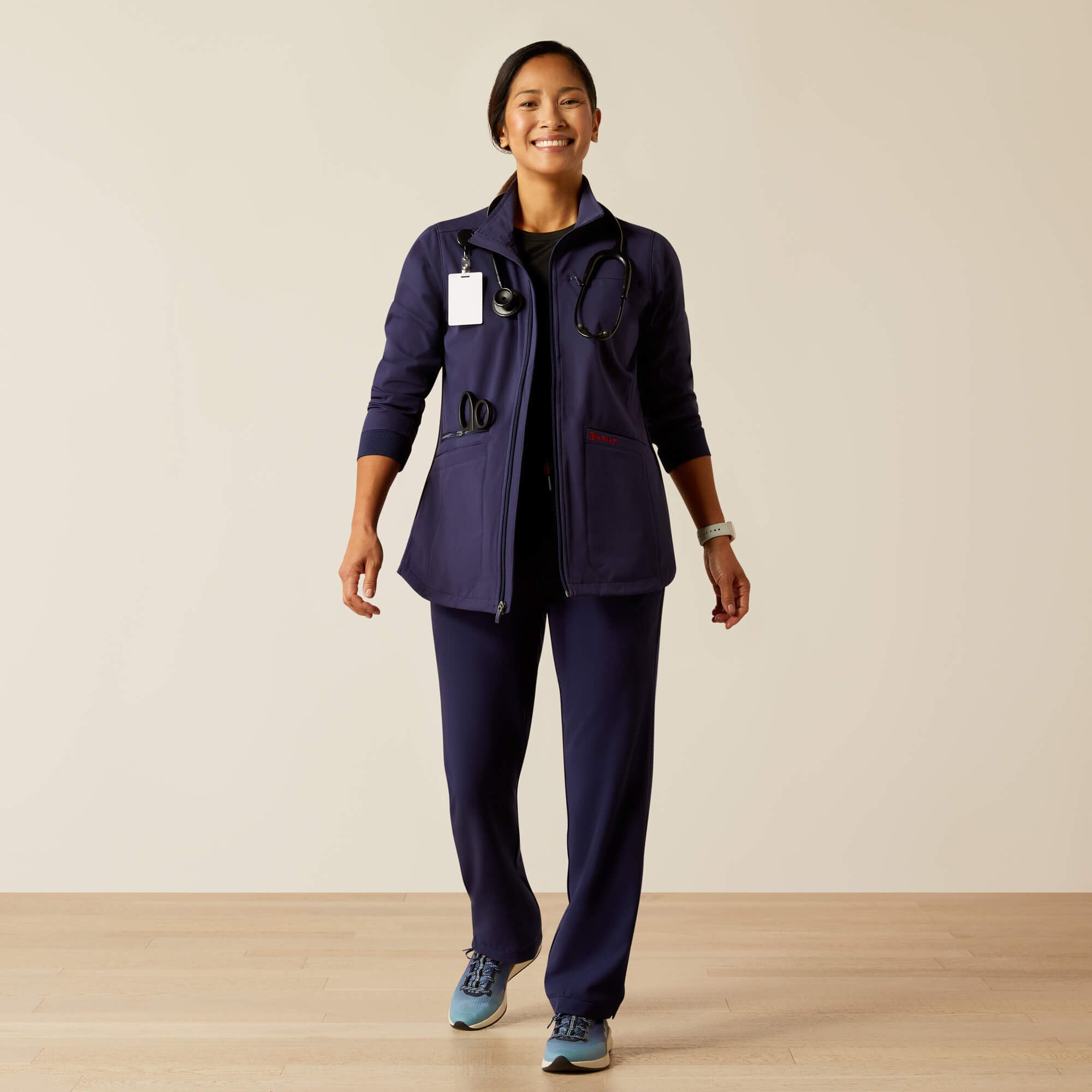 Rosalyn Utility Scrub Jacket - Women